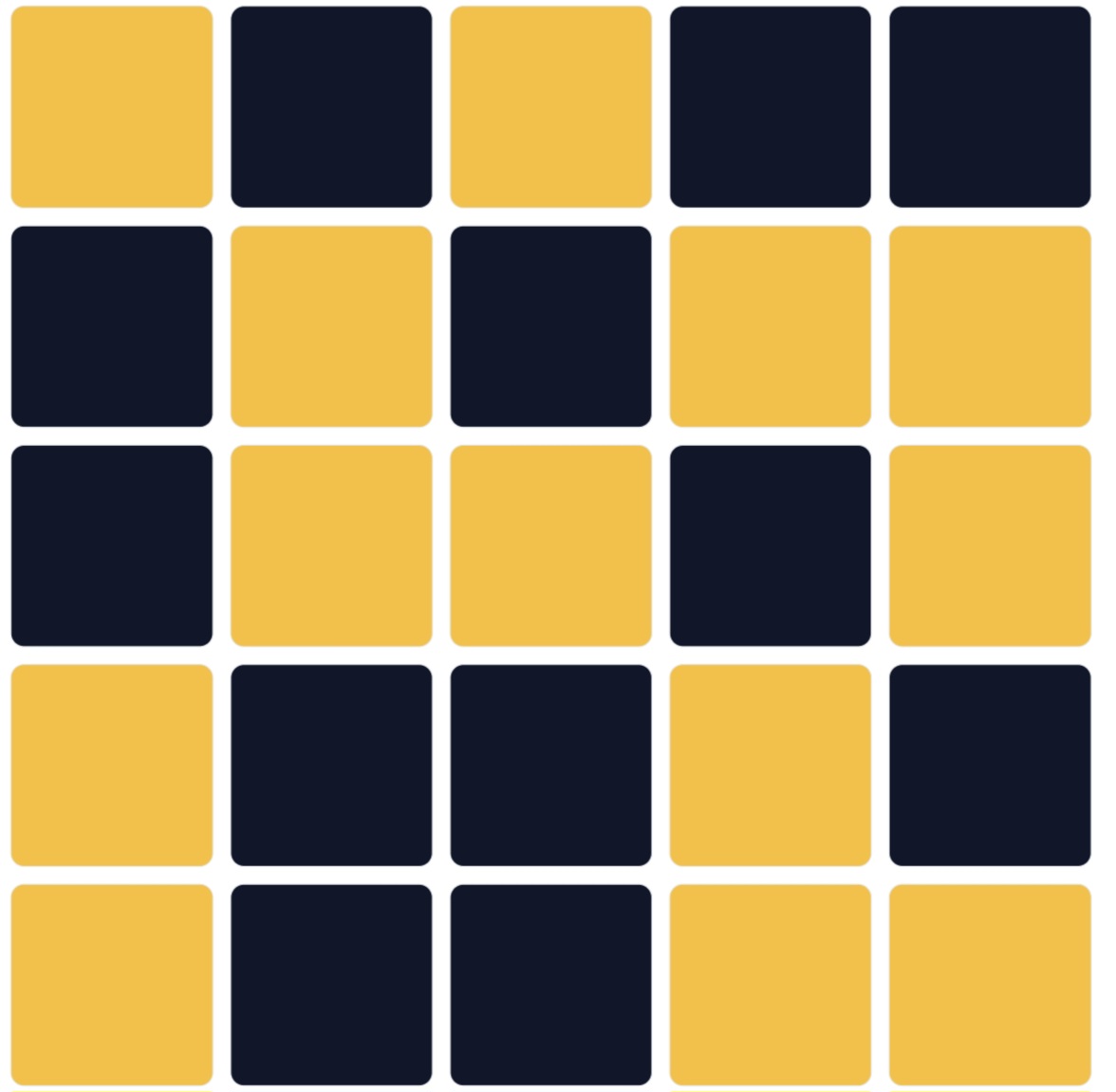 Screenshot of Lights Out logic puzzle game for adults